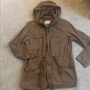 Target Brown Hooded Jacket